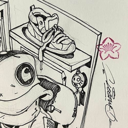 Image of DRAGONS LAIR DRAWING