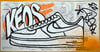 MrKEOS black/white painting of AirForce/KEOS