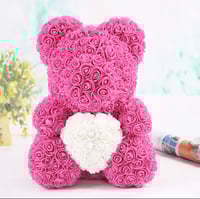 Pink Rose bear😍