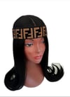  Fendi Gold Fashion Headband