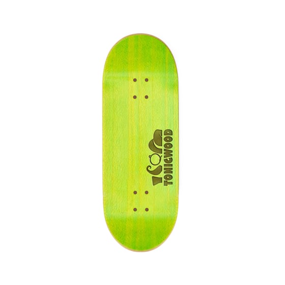 Image of TonicWood "FBC Collab" Engraved Deck (Green)