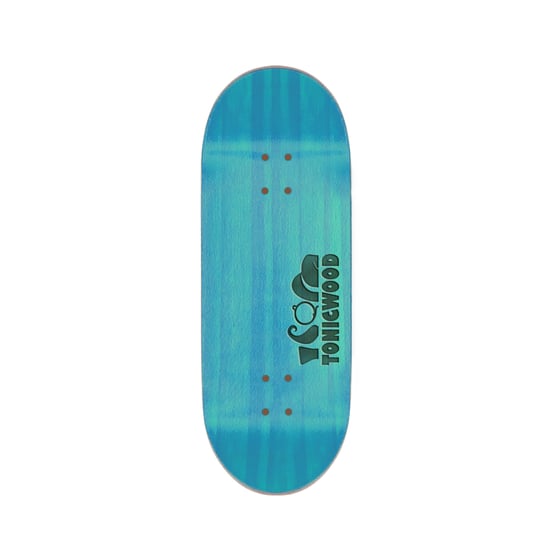 Image of TonicWood "FBC Collab" Engraved Deck (Blue)