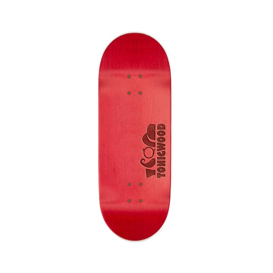 Image of TonicWood "FBC Collab" Engraved Deck (Red)