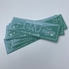 Pao 90s drift style stickers, designed by Inkymole