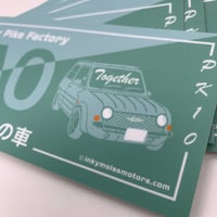 Image 4 of Pao 90s drift style stickers, designed by Inkymole