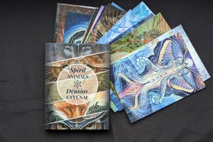 Image of SPIRIT ANIMAL 24 card set/ DVASIOS GYVŪNAI 24 atvirukų rinkinys