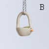 ✿ goose basket pendant ✿