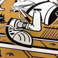 Image 3 of S-FLY WALK OF FAME (SILKSCREEN PRINT) (YELLOW)