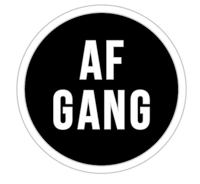 AF GANG in Classic Black