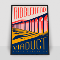Image of Ribblehead Viaduct Screenprint