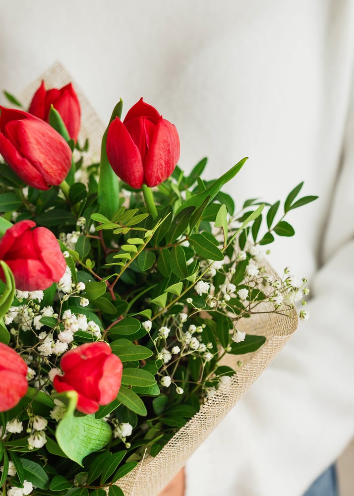 Image of Bouquet de tulipanes