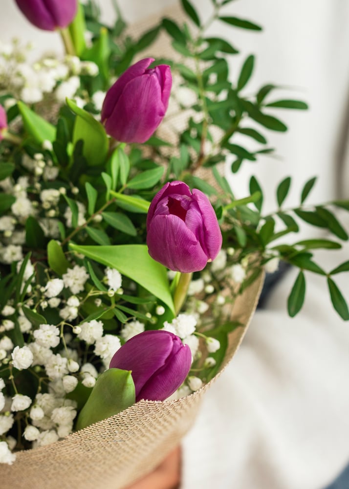 Image of Bouquet de tulipanes