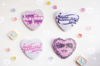 BL/GL - Yaoi/Yuri - 2.25" Heart Shape Badges 