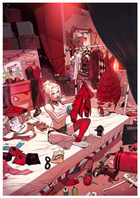 HARLEY QUINN #14 30th ANNIVERSARY PRINT