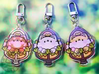 Image 1 of Sprout Keychains: Foxes and Red Panda