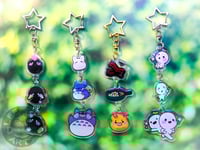 Image 2 of Linked Keychains: Ghibli Spirits