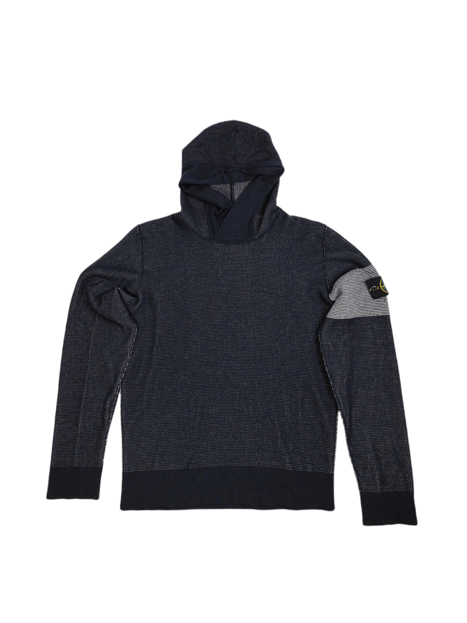 Stone Island reversible hoodie M collective badge