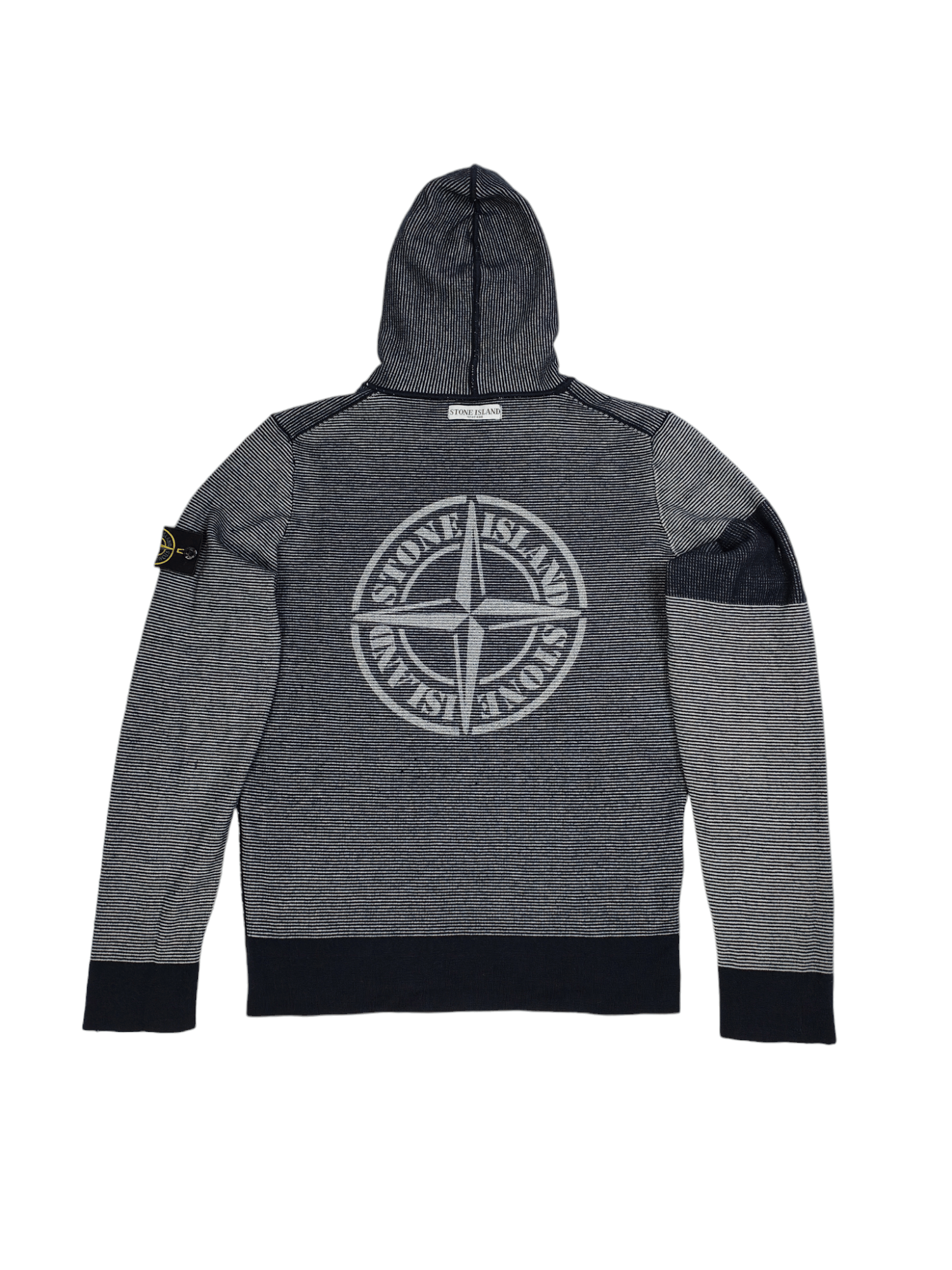 Stone Island reversible hoodie M collective badge