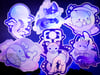 Large Holographic Stickers: Dream Pals