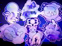 Image 1 of Large Holographic Stickers: Dream Pals