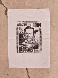 Image 1 of Dead Kennedys poster tea towel