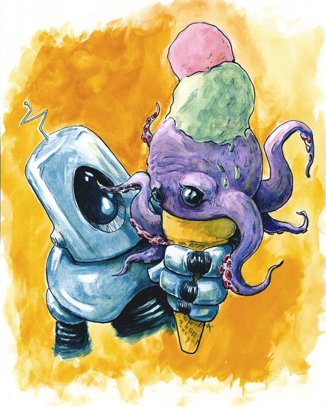 Triple Scoop??? - Standard Print