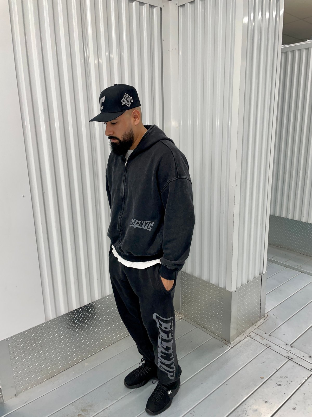 Image of Black Vintage Sweatpants