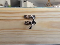 Image 2 of Blue & Yellow Wine Box