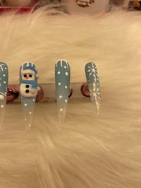 Image 5 of  LET IT SNOW SET (blue)