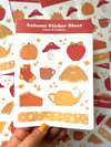 B-Grade Autumn Sticker Sheet
