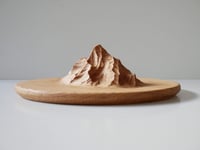 Image 1 of Plateau à fromage et montagnes sculptées "Estive"