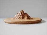 Image 2 of Plateau à fromage et montagnes sculptées "Estive"