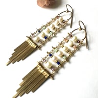 Image 3 of Pearl Rainbow Earrings