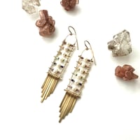 Image 4 of Pearl Rainbow Earrings