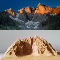 Image 2 of Planche "PIRINEOS" sculptée en chêne (Personnalisation possible)