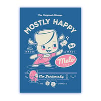 Image 1 of Mostly Happy Melo Toys 5x7" Print Series 01