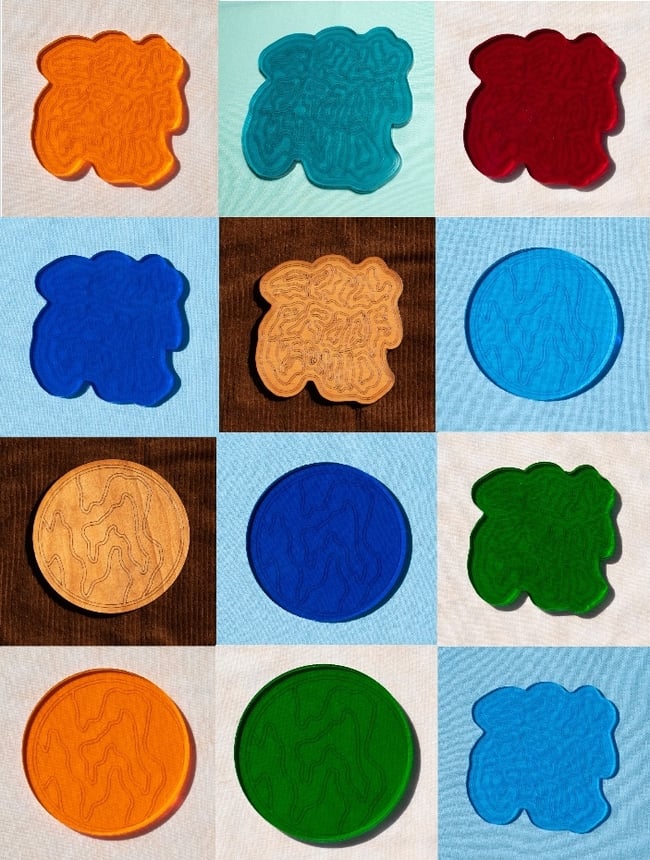 Logo & Circle Coasters - Singles & Sets