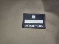 Image 3 of No Take Thing Patch