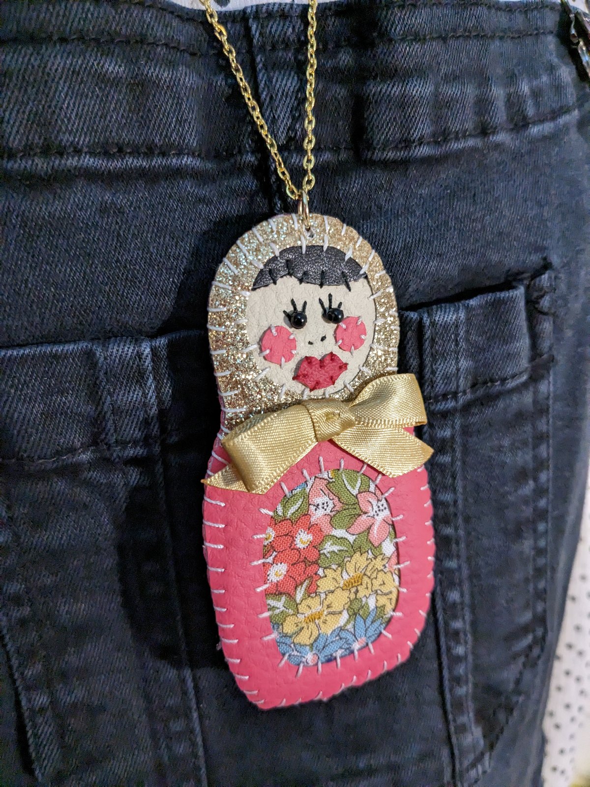 Image of Russian Doll Necklace