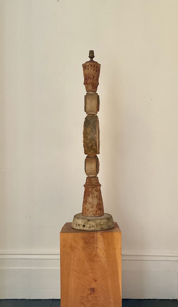 Image of Ceramic Totem Lamp by Bernard Rooke