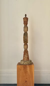 Image 4 of Ceramic Totem Lamp by Bernard Rooke
