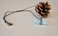 Image 2 of Amazonite Crystal Necklace