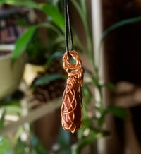 Image 3 of Red Jasper Crystal Braided Necklace