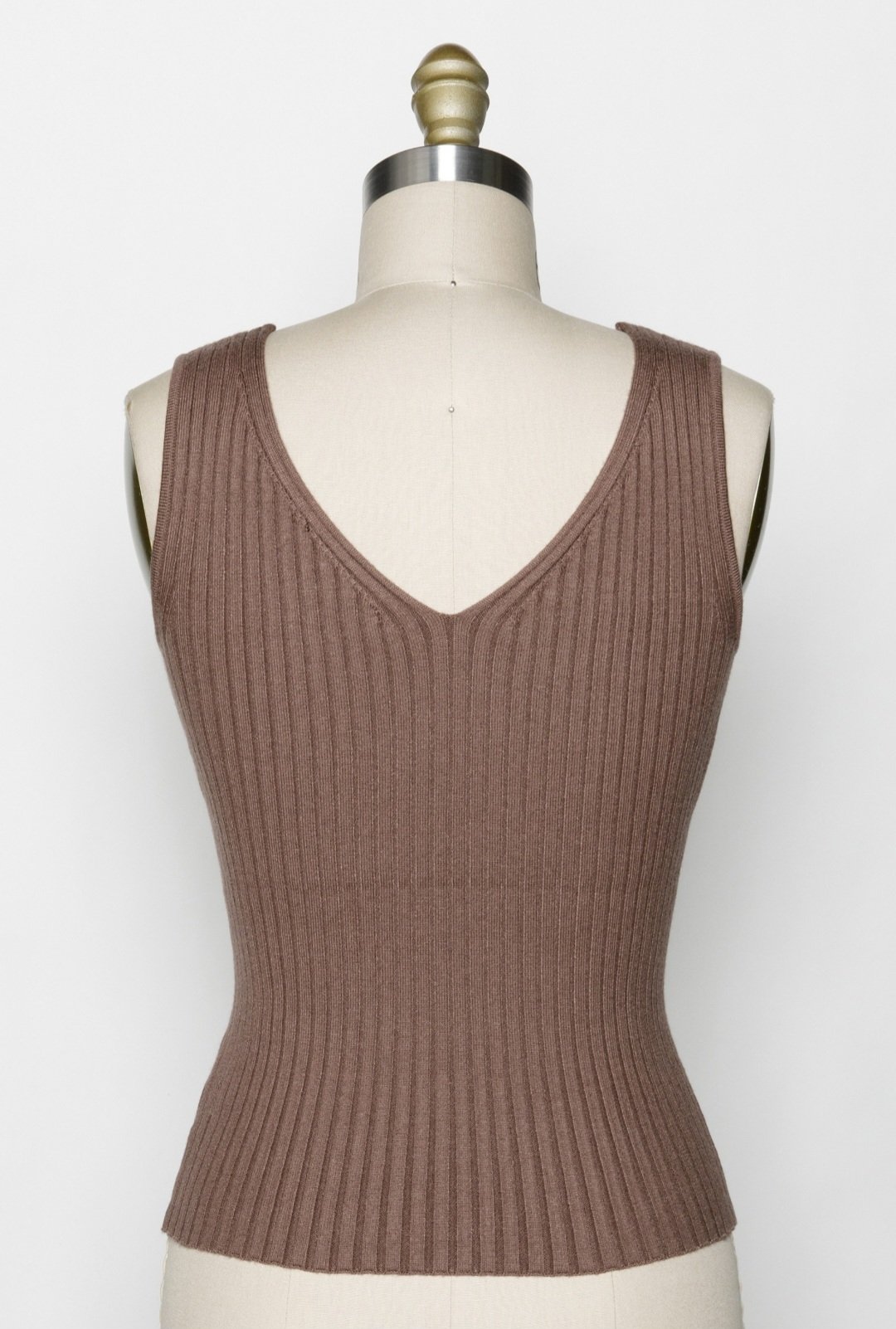 Image of Lacey ribbed sweater top