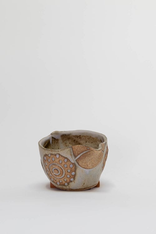 Image of Lavender Dotted Owl Bowl