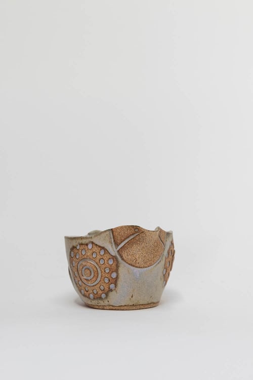 Image of Lavender Dotted Owl Bowl