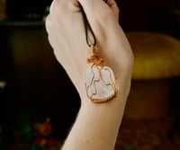 Image 3 of Clear Quartz Copper Crystal Necklace