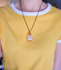Image 4 of Clear Quartz Copper Crystal Necklace