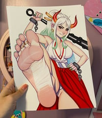 9x12 Yamato Feet Pinup Print