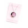 * NEW * Crescent Moon Lasercut Necklace by Bonnie Bling
